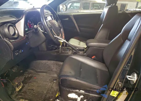 2017 Toyota Rav4 Se из США, поврежденный, VIN JTMJFREV1HD202619